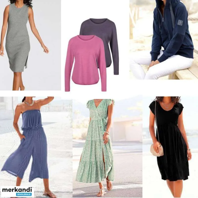 1.80 € Por pieza, Una vajilla, mezcla de verano de diferentes tallas de moda femenina y masculina,e