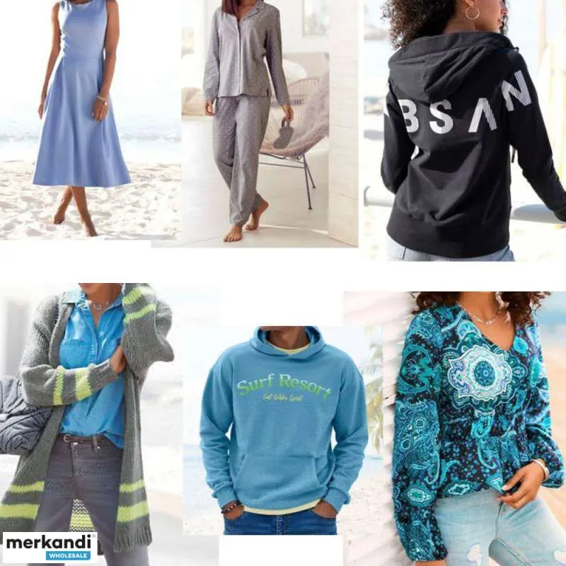 1.80 € Por pieza, Una vajilla, mezcla de verano de diferentes tallas de moda femenina y masculina,e