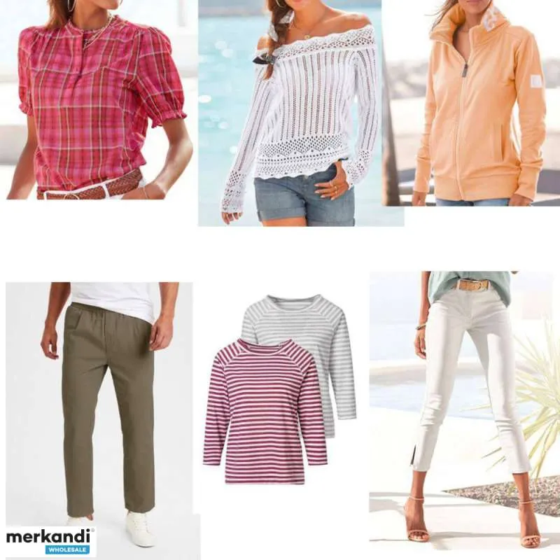 1.80 € Por pieza, Una vajilla, mezcla de verano de diferentes tallas de moda femenina y masculina,e