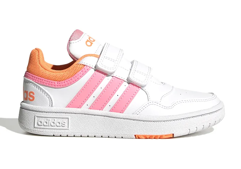 Adidas Hoops 3.0 CF C "White Orange"