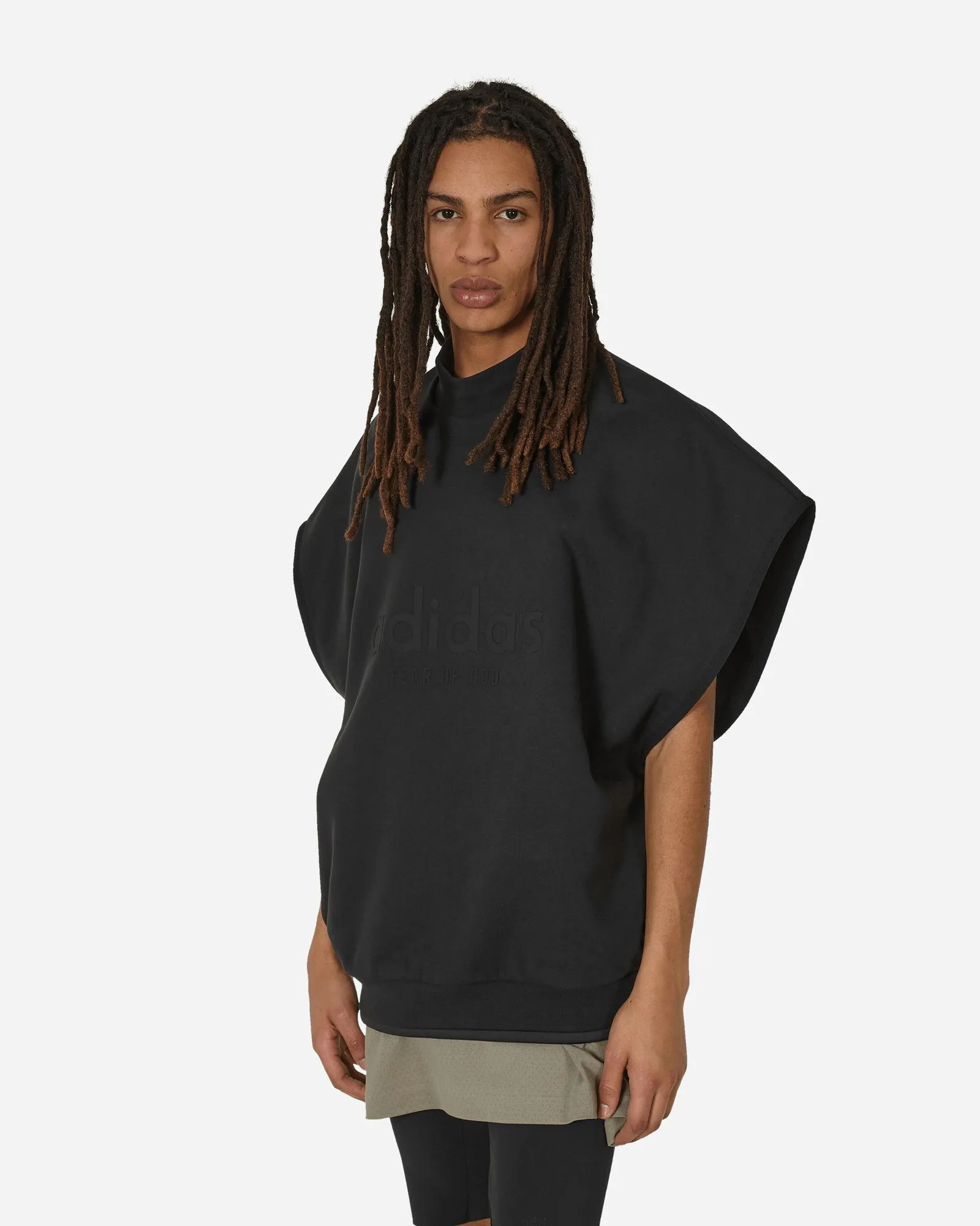 adidas Originals Fear of God Athletics Muscle Crewneck Sweatshirt Black