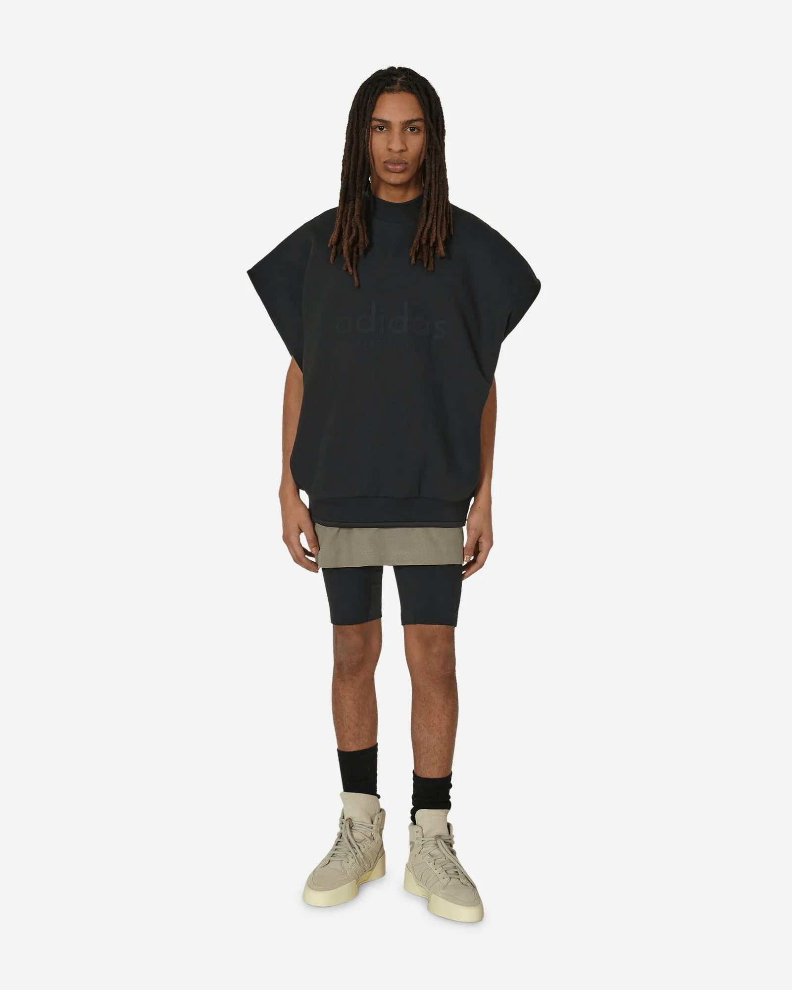 adidas Originals Fear of God Athletics Muscle Crewneck Sweatshirt Black