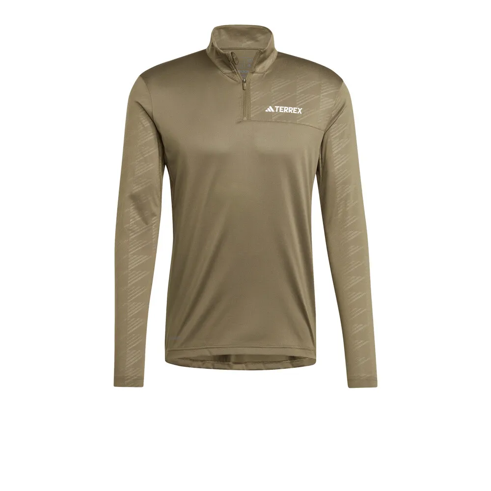 ADIDAS TERREX MULTI MEDIA CREMALLERA MANGA LARGA TOP  AW24