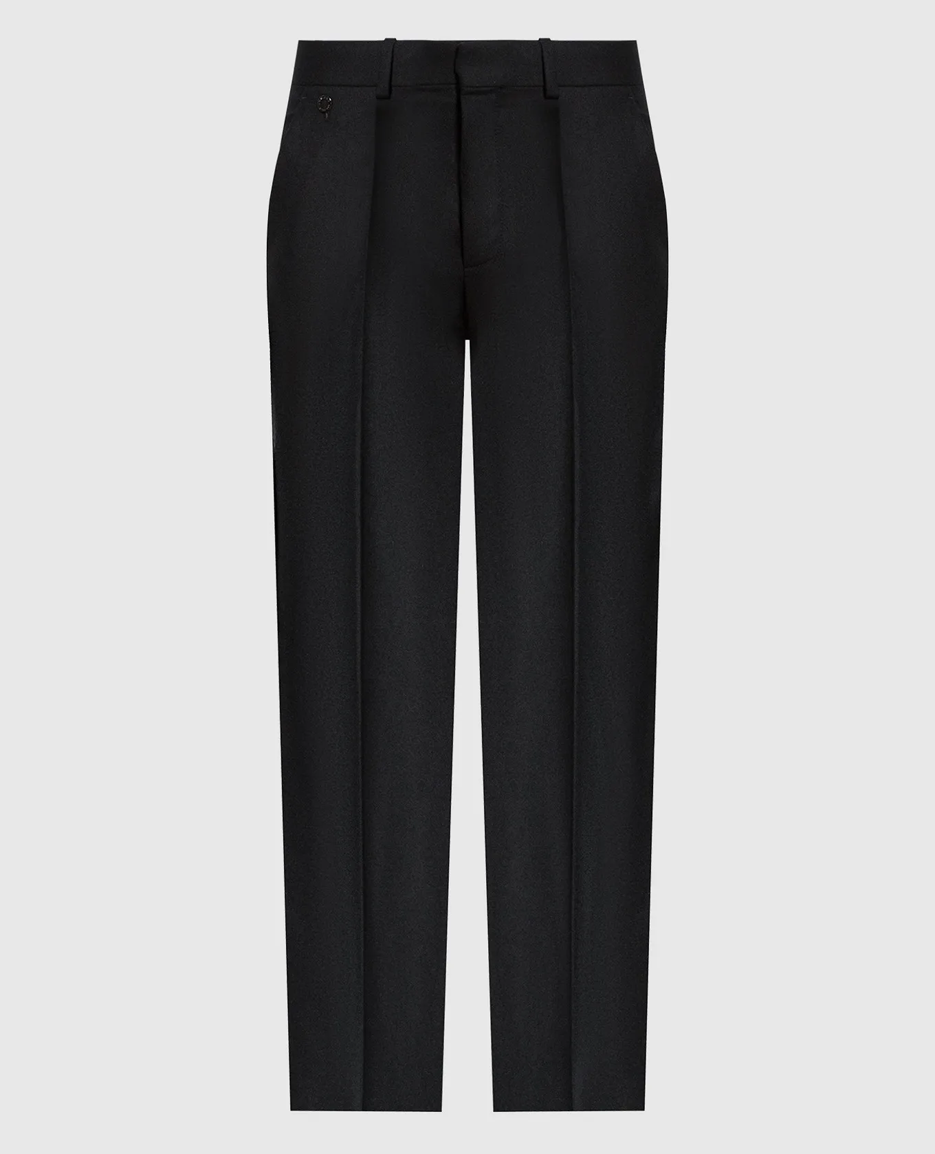 Agnona Black pants made of wool and cashmere