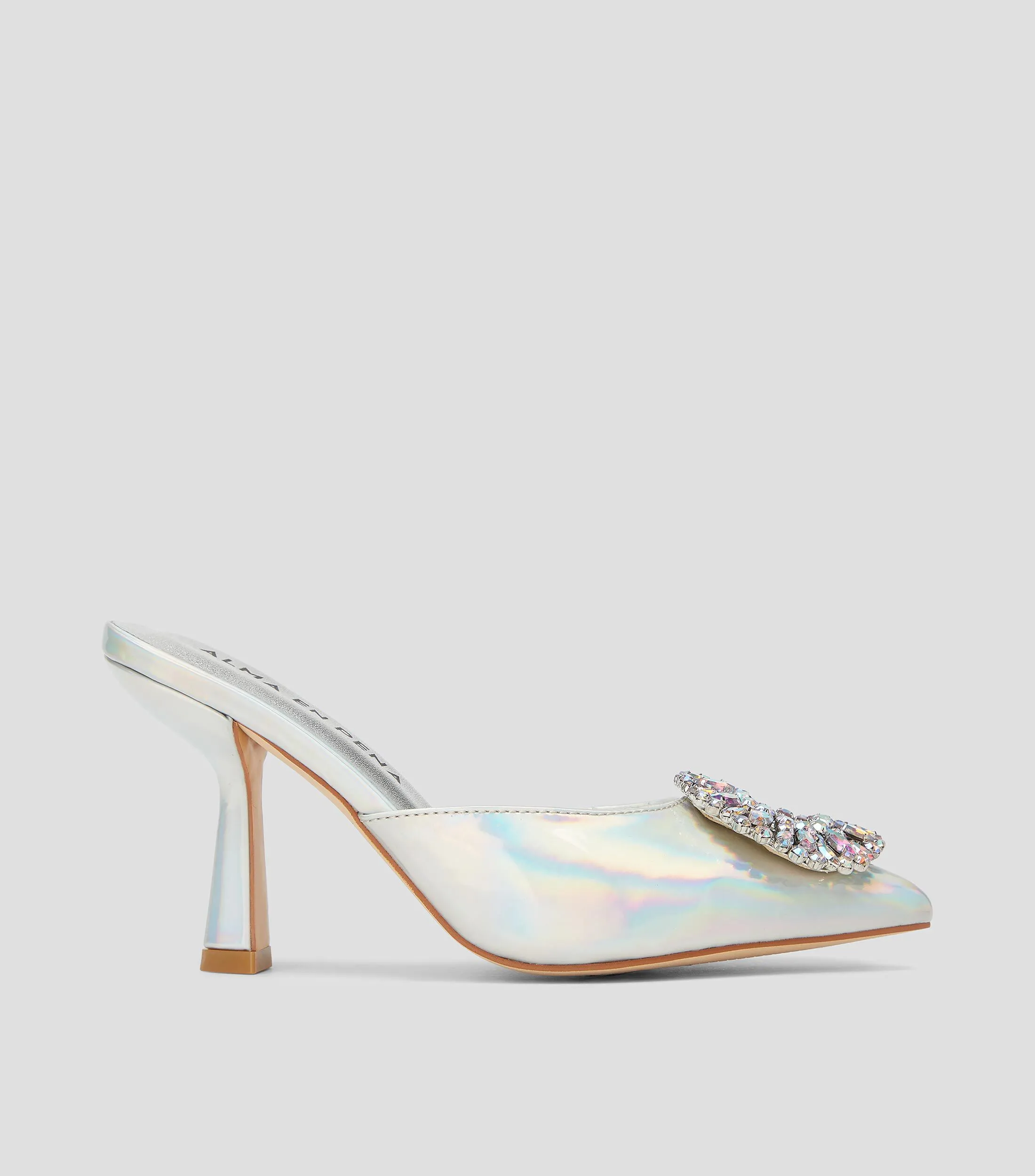 Alma en Pena Zapatillas Slip on con tacón alto Mujer