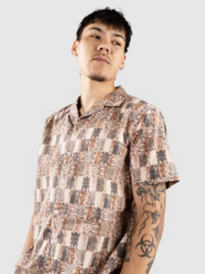 ANERKJENDT AKLEO SS POPLIN AOP CAMISA