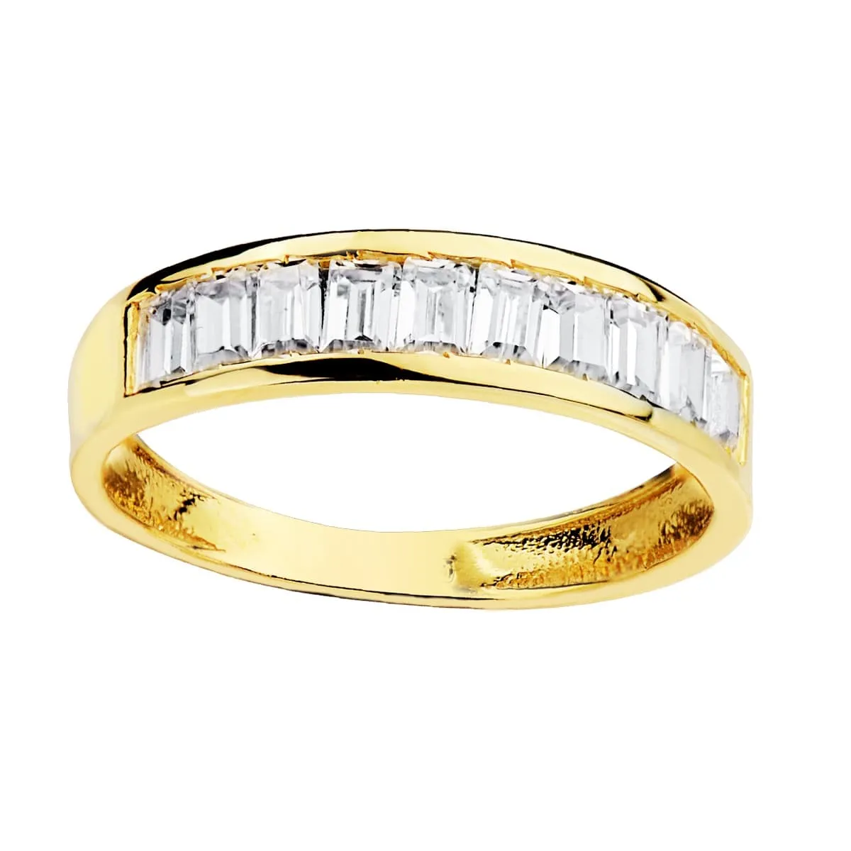 Anillo Oro con Circonitas