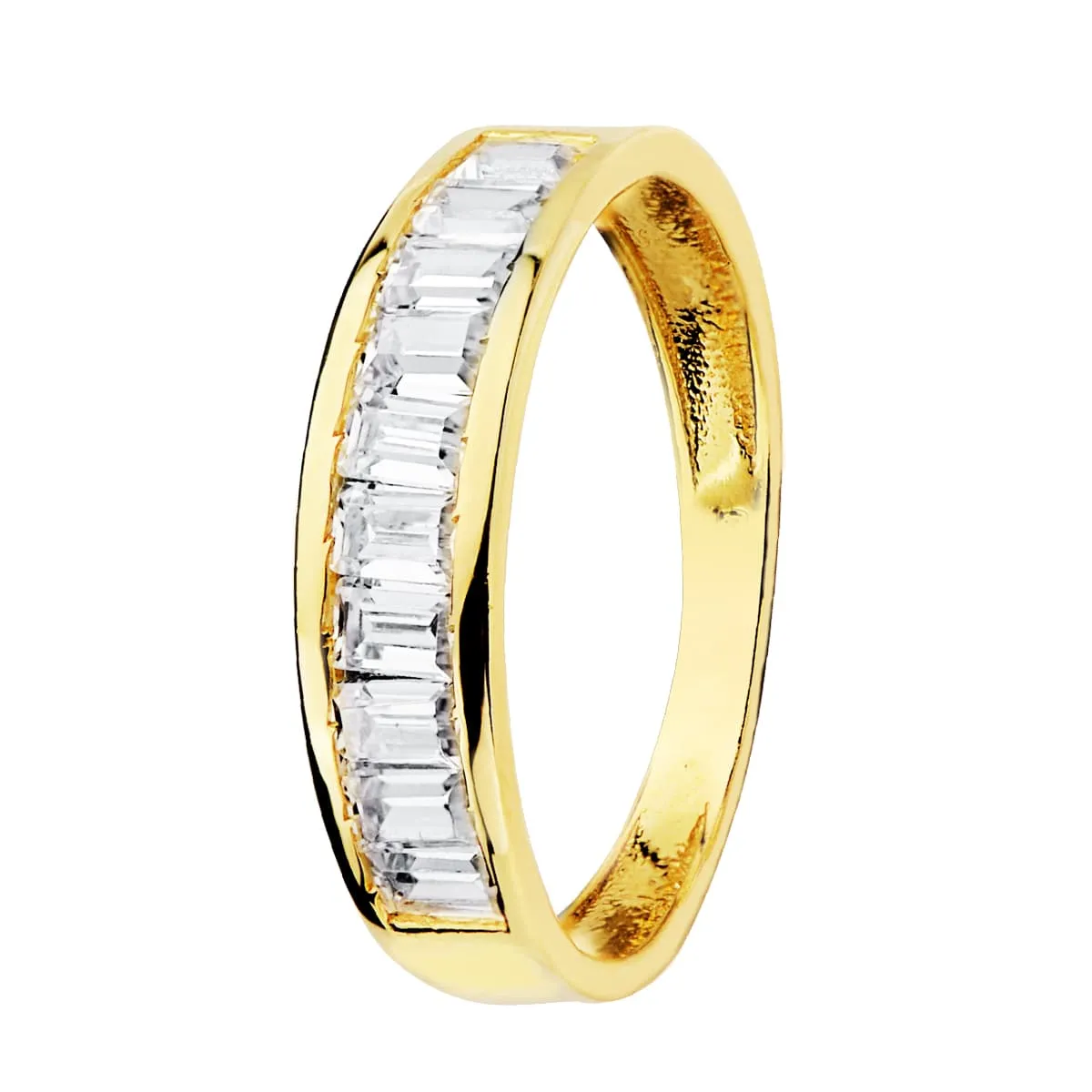 Anillo Oro con Circonitas