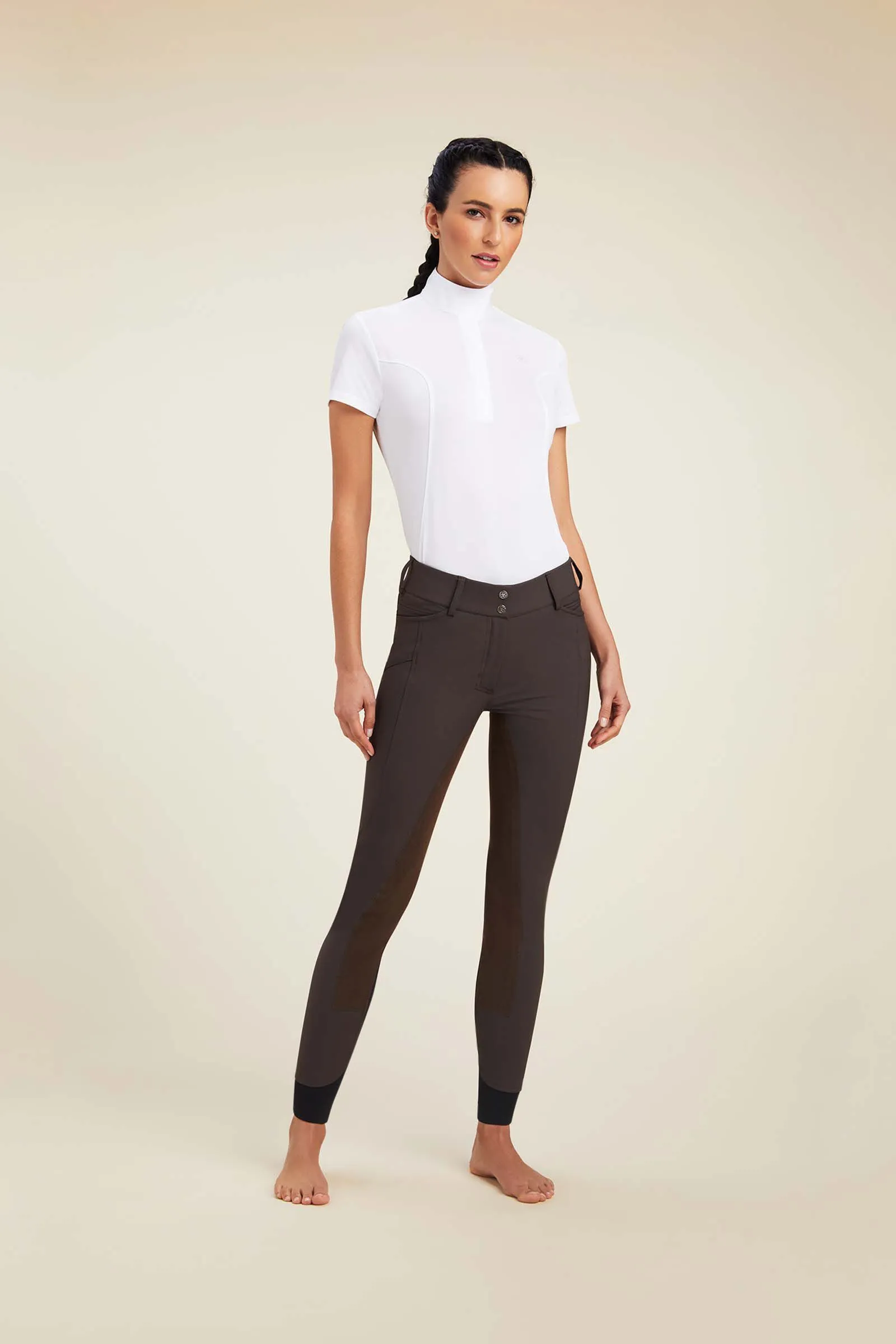 Ariat Pantalones de Montar con Asiento Completo para Mujer Prelude Tradition