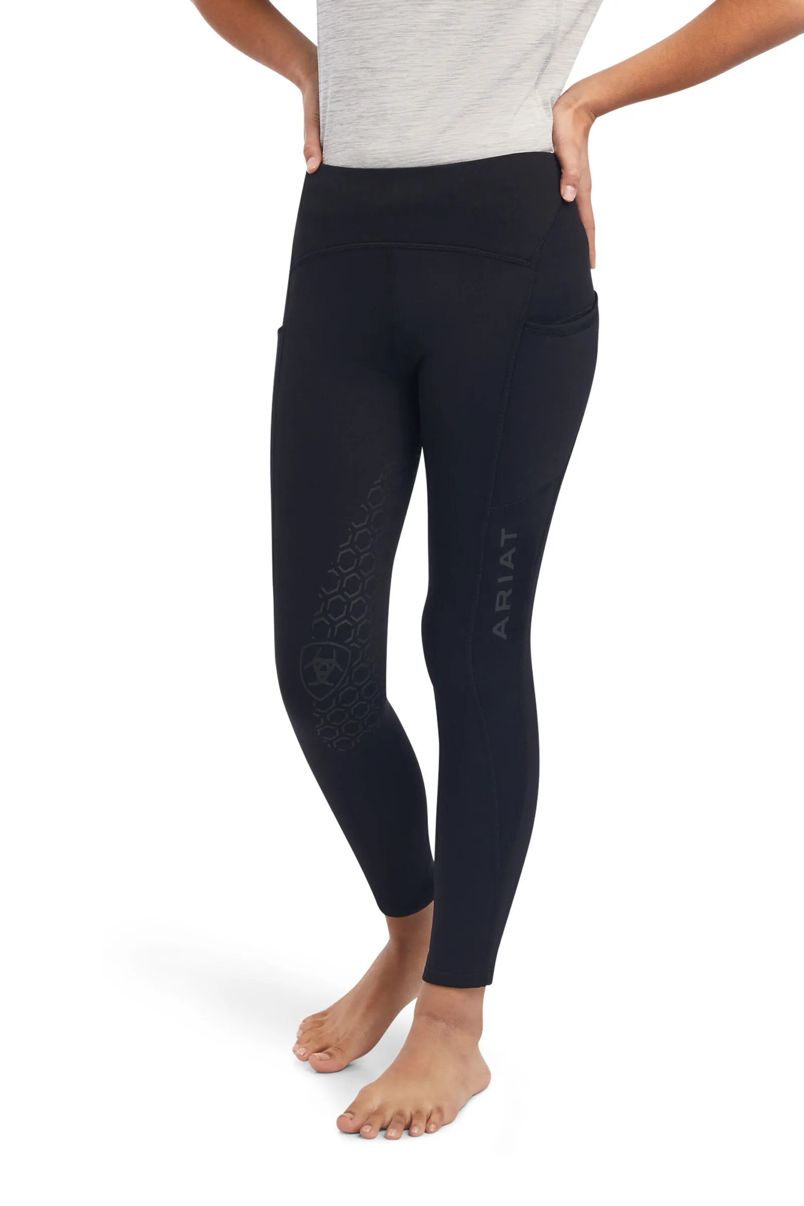 Ariat Venture Thermo pantalones de montar para niños con refuerzos en las rodillas
