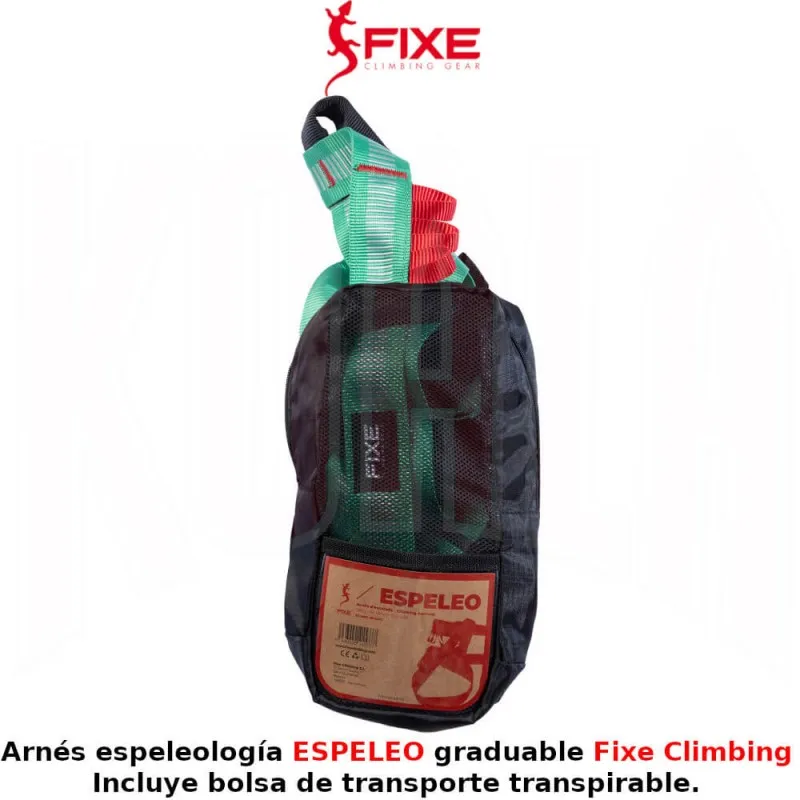 Arnés espeleología ESPELEO graduable Fixe Climbing