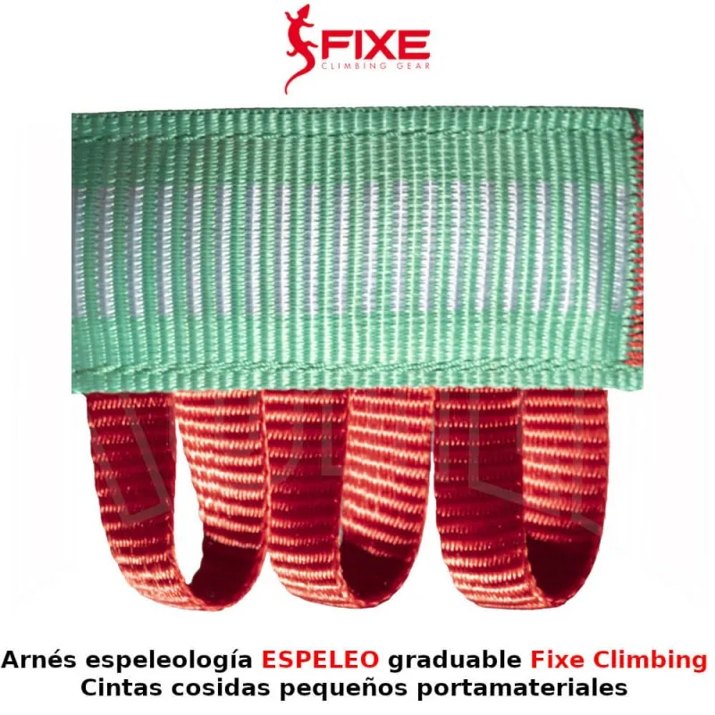 Arnés espeleología ESPELEO graduable Fixe Climbing