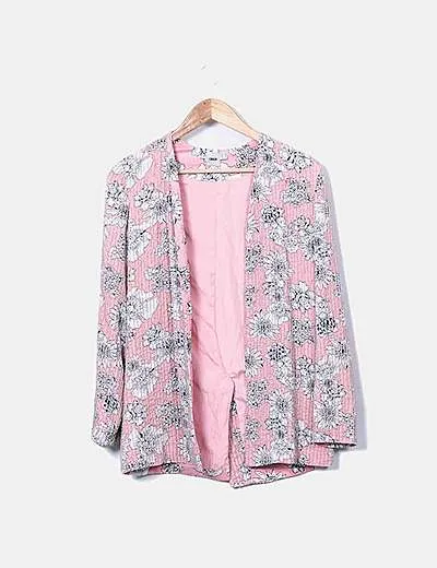 Asos Kimono joya rosa estampado floral