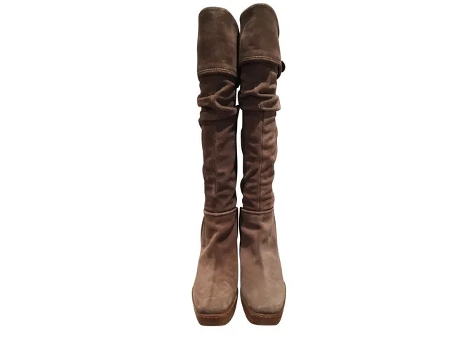 Autre Marque PONS QUINTANA OVERKNEES Castaño Beige 