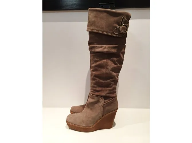 Autre Marque PONS QUINTANA OVERKNEES Castaño Beige 