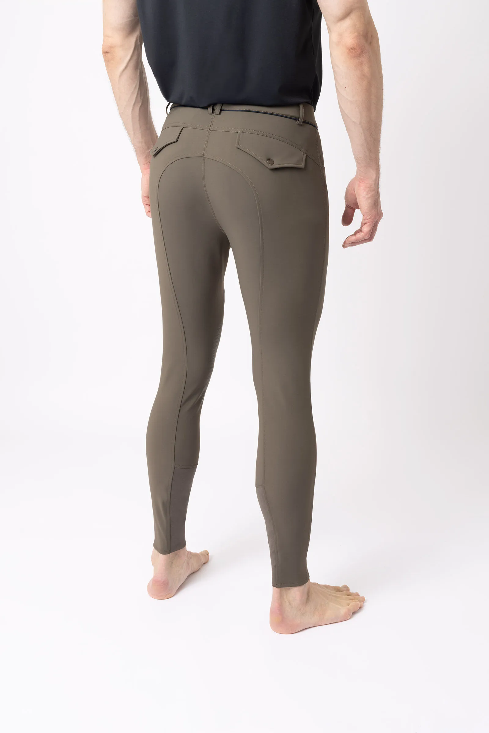 B Vertigo Pantalones de Montar con Refuerzo en Rodilla para Hombre Damien