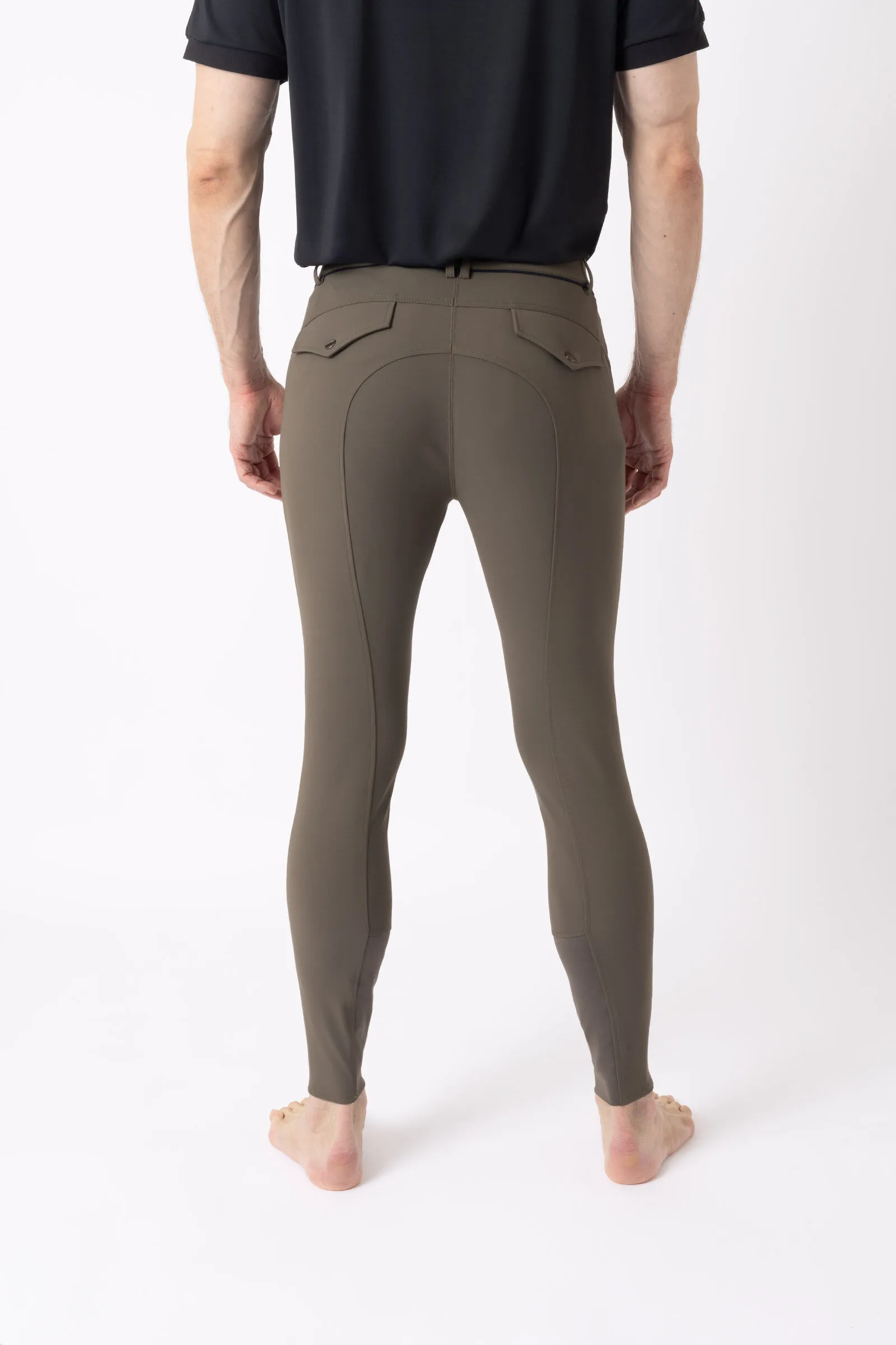 B Vertigo Pantalones de Montar con Refuerzo en Rodilla para Hombre Damien