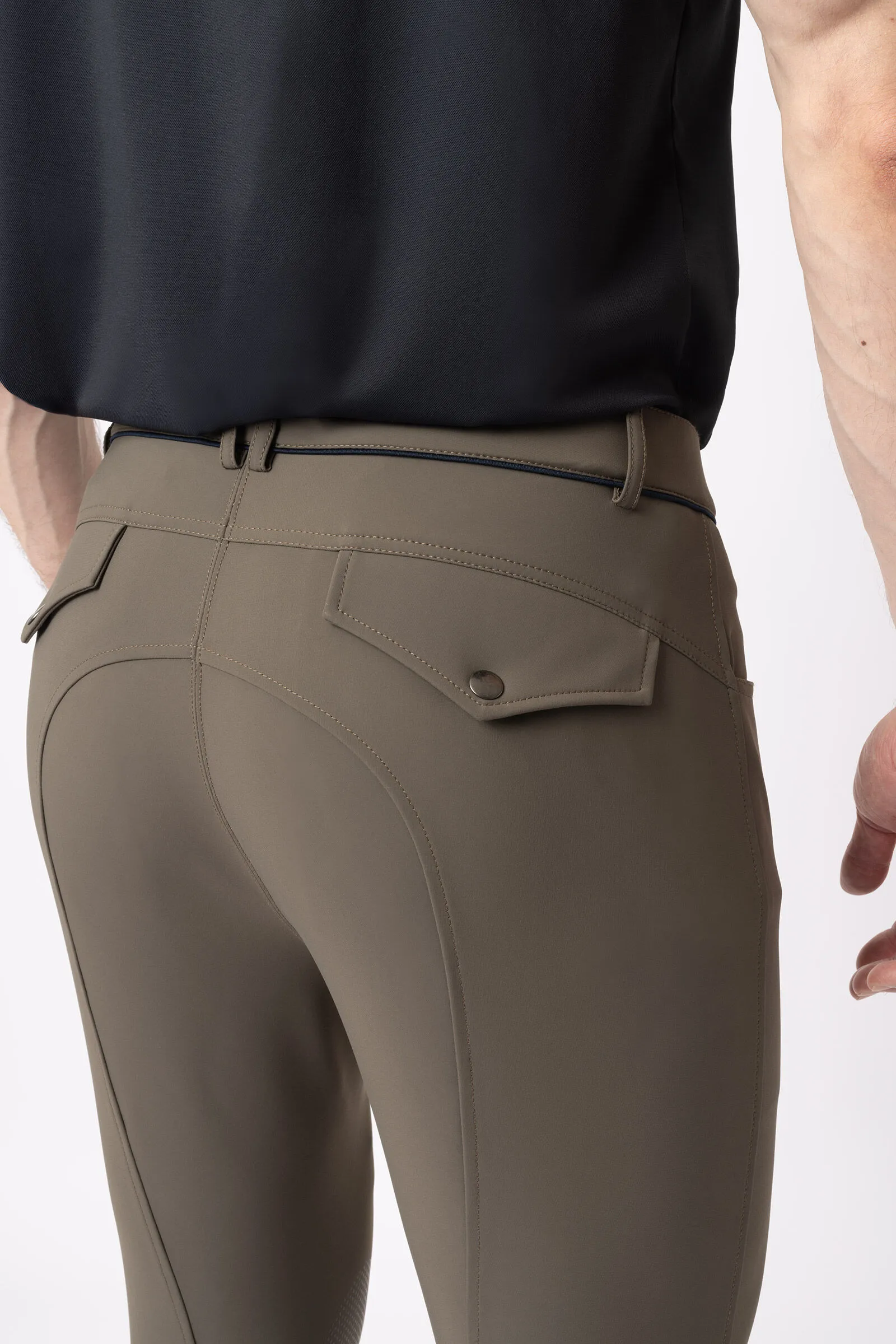 B Vertigo Pantalones de Montar con Refuerzo en Rodilla para Hombre Damien