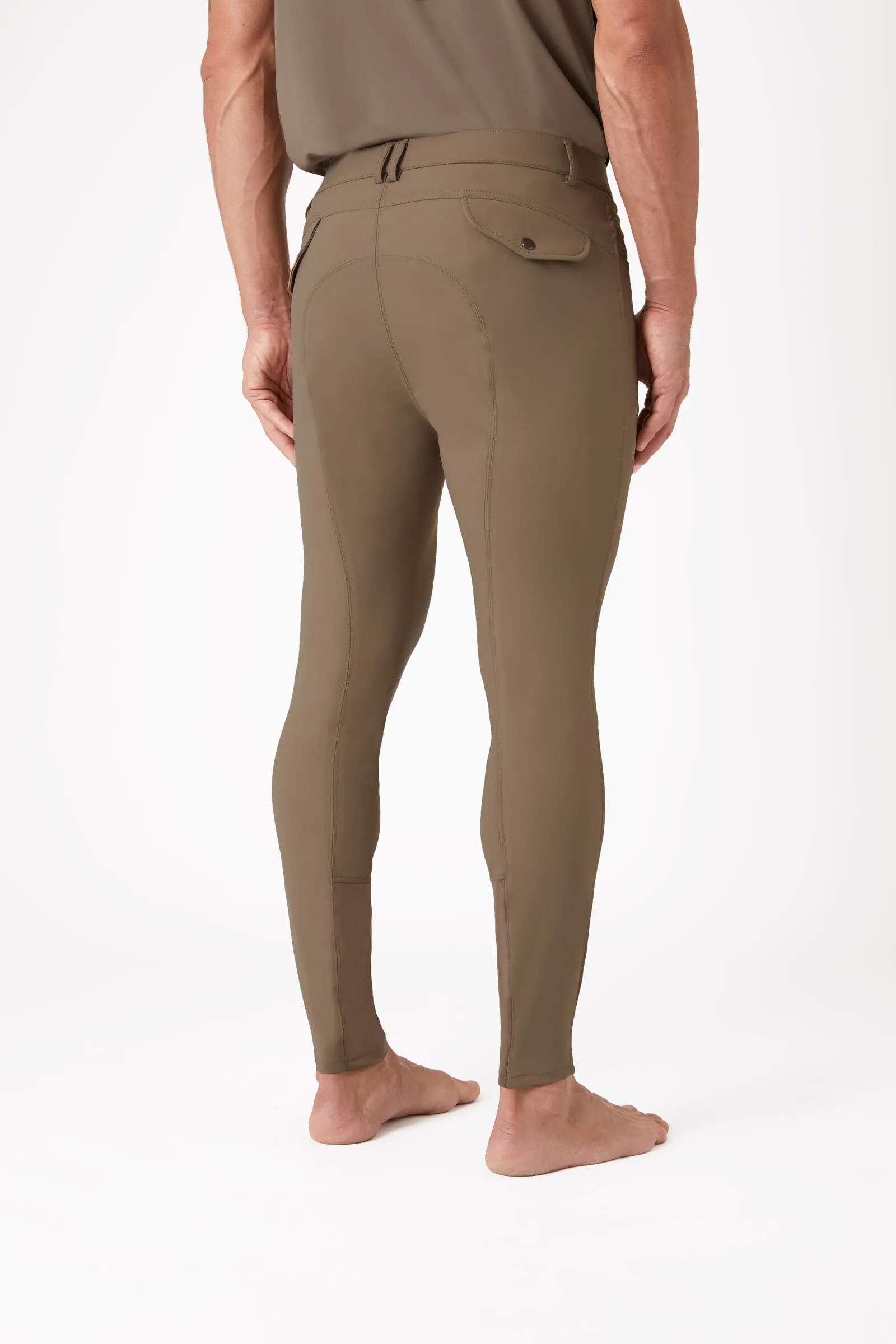 B Vertigo Pantalones de Montar con Refuerzo en Rodilla para Hombre Damien