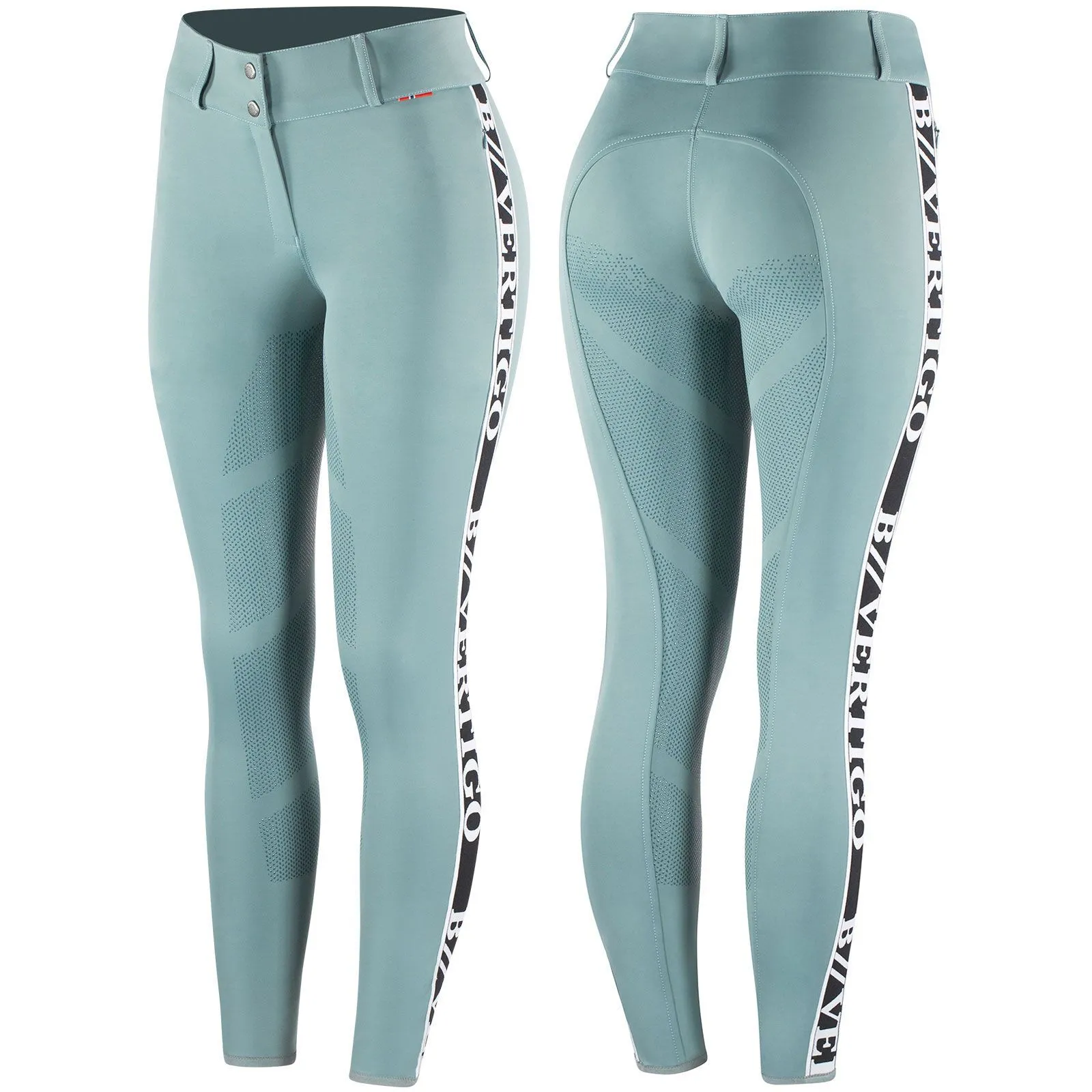 B Vertigo Pantalones de Montar Funcionales con Cintura Alta yAsiento Completo de Silicona para Mujer Horze Angelika