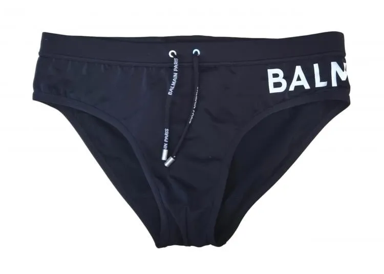 Bañador de hombre BALMAIN slip BWB210160 negro