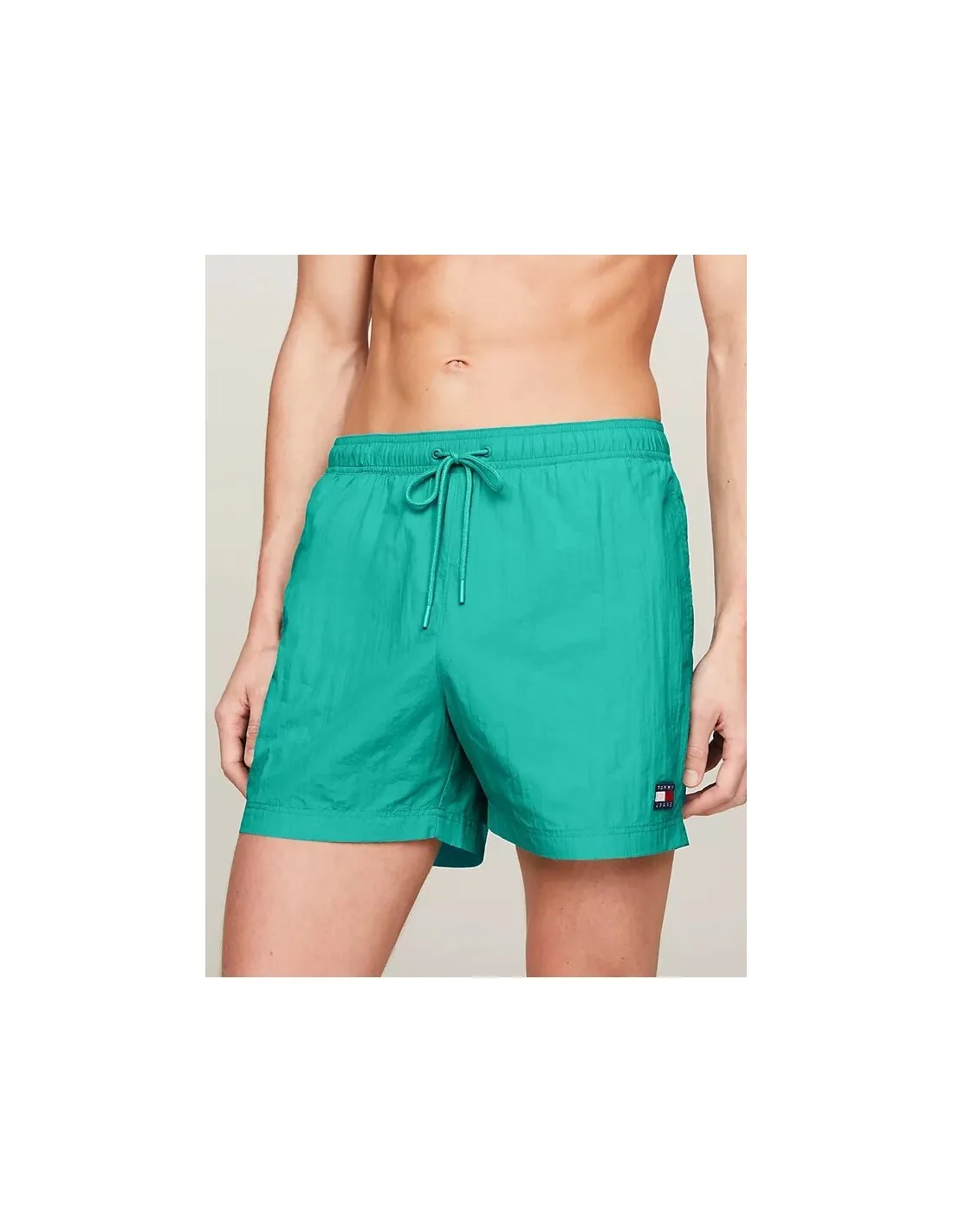 Bañador Heritage arrugado de medio largo de Tommy Jeans