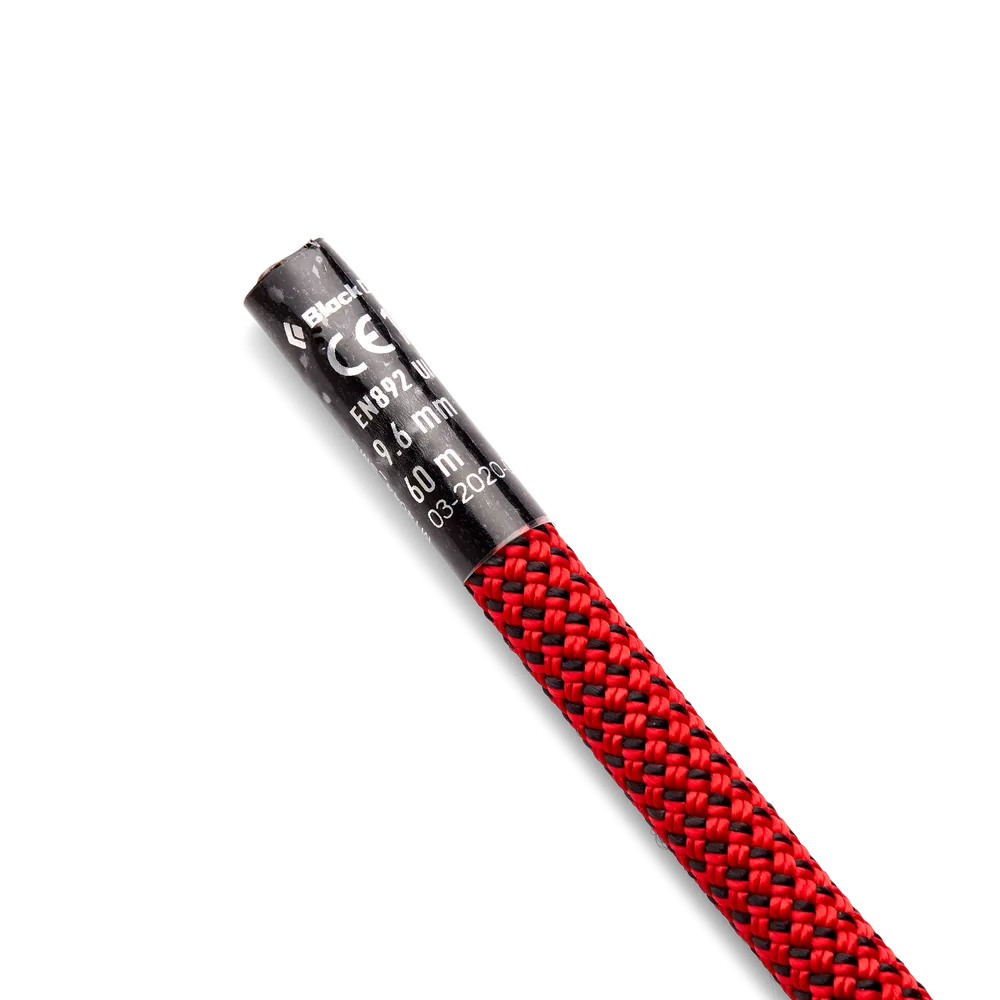 BD 9.6 Climbing Rope Red