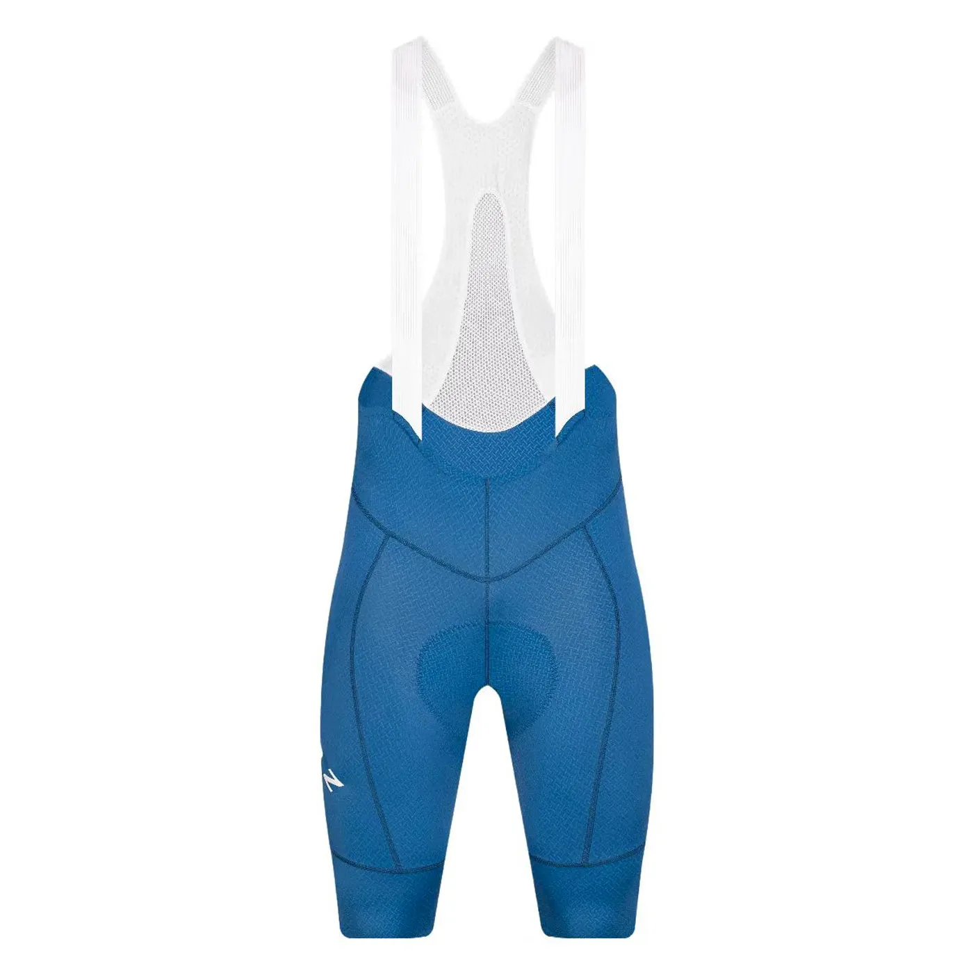 Bib Short SUAREZ PRO HARD STEEL BLUE con Tirantes Hombre Azul Talla:M MCS4120600M1292