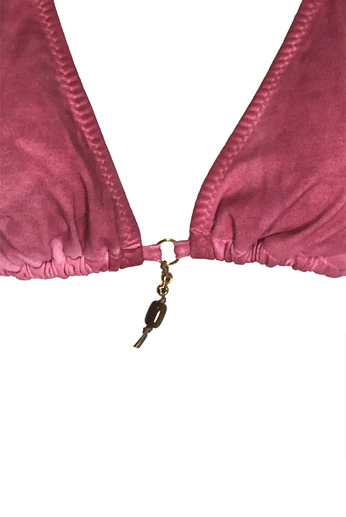 Bikini Algodón con Colgante