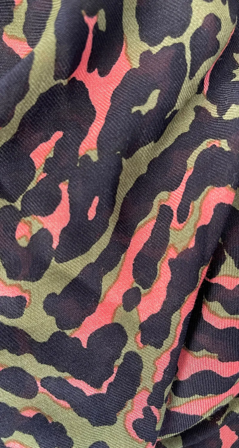 BIMBA Y LOLA Pañuelo Estampado Animal Print