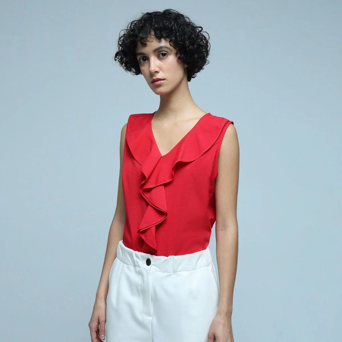 Blusa Con Boleros
