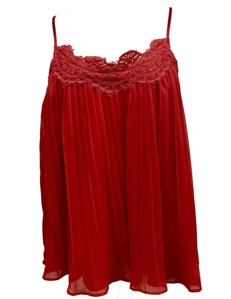 blusa lencera con pliegues