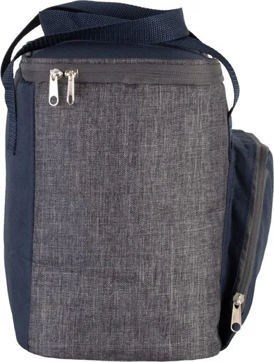 Bolsa isotérmica con bolsillo con cremallera