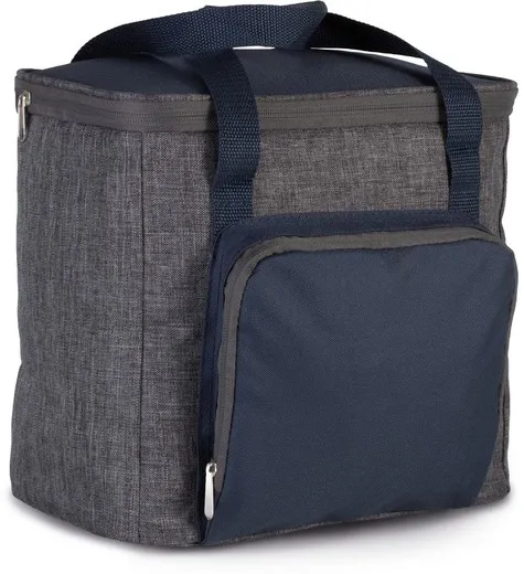 Bolsa isotérmica con bolsillo con cremallera