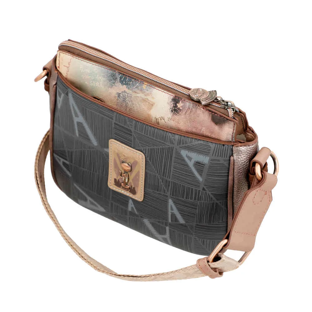 BOLSO BANDOLERA 3 COMPARTIMENTOS HOLLYWOOD 38703062