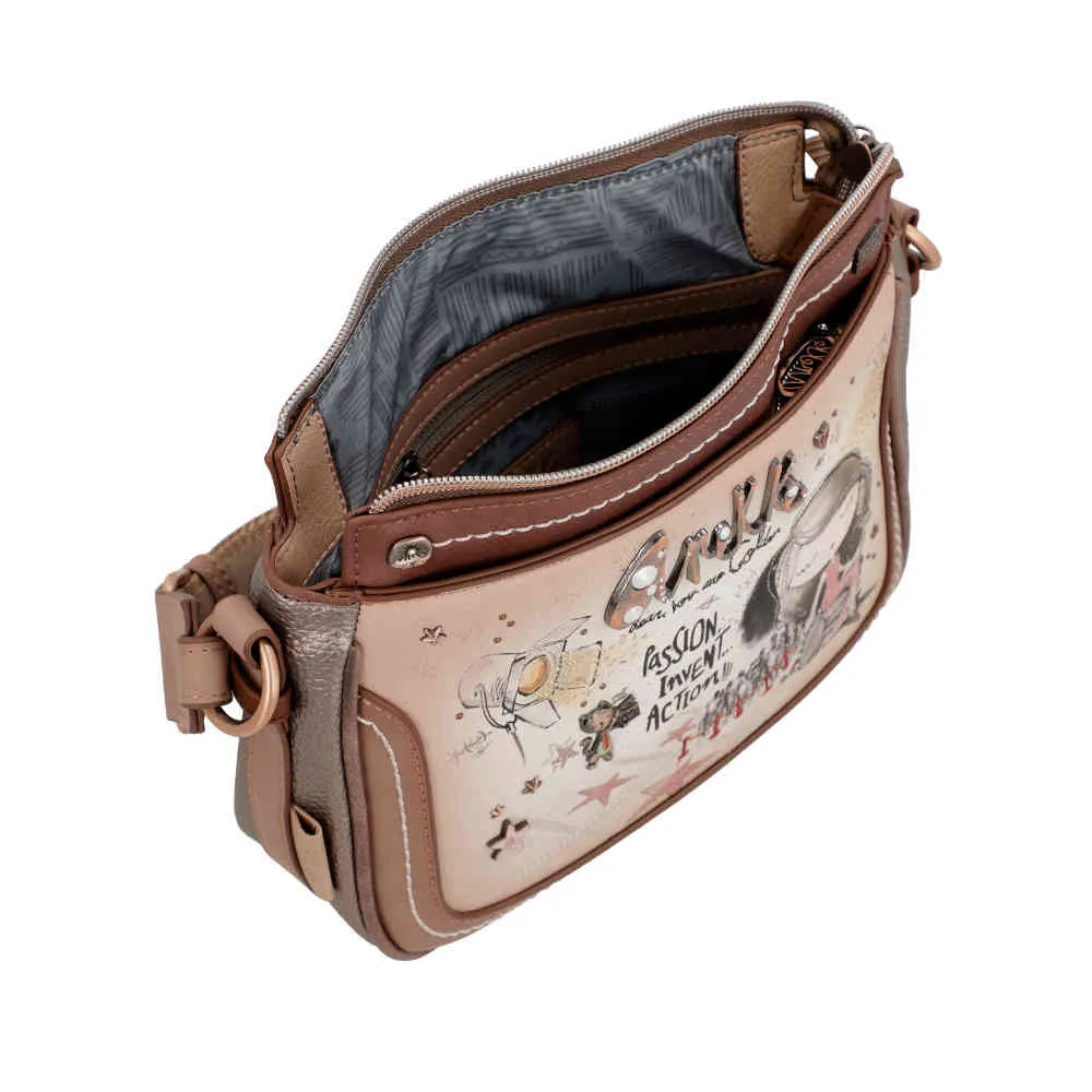 BOLSO BANDOLERA 3 COMPARTIMENTOS HOLLYWOOD 38703062
