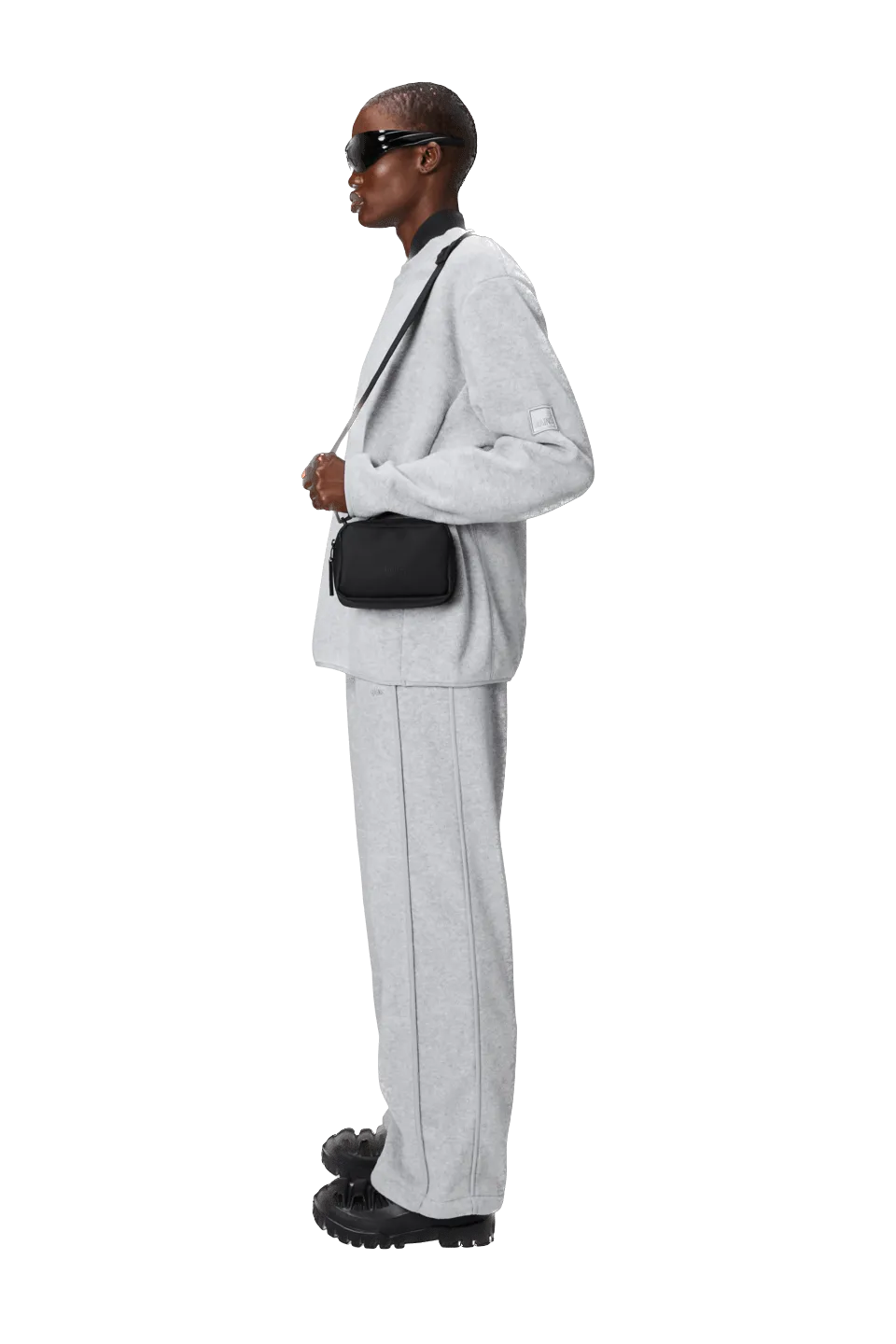 Bolso Rains Box Bag Micro Black