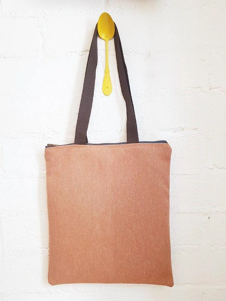 Bolso Rectangular Reciclado Estampado