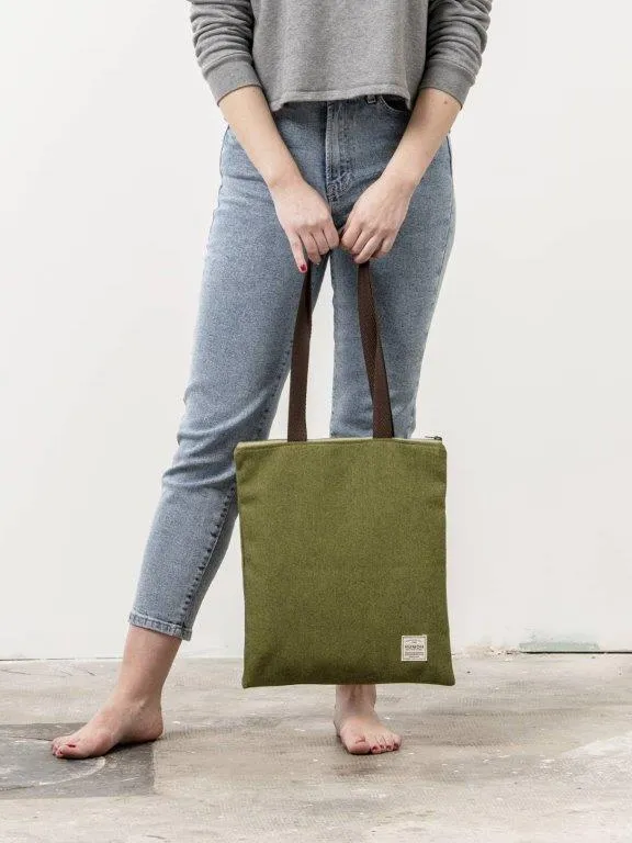 Bolso Rectangular Reciclado Estampado