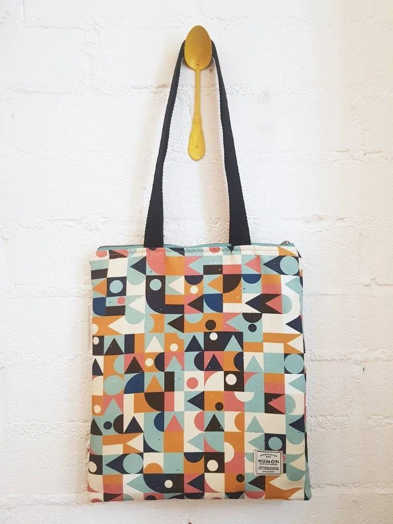 Bolso Rectangular Reciclado Estampado