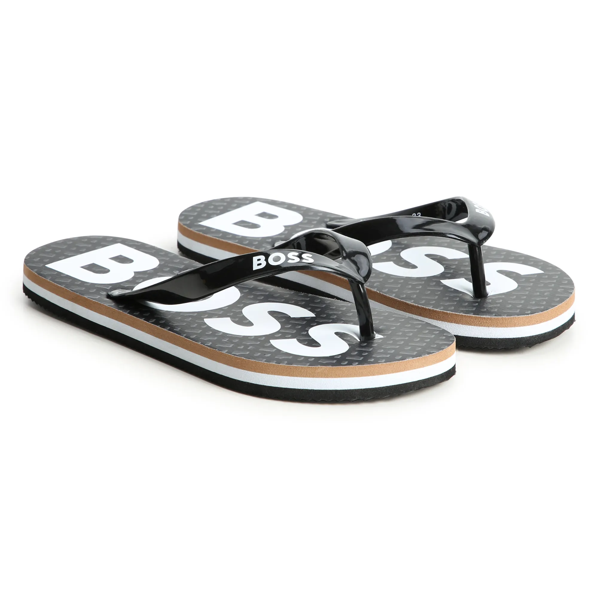 BOSS Chanclas de dedo con logotipo