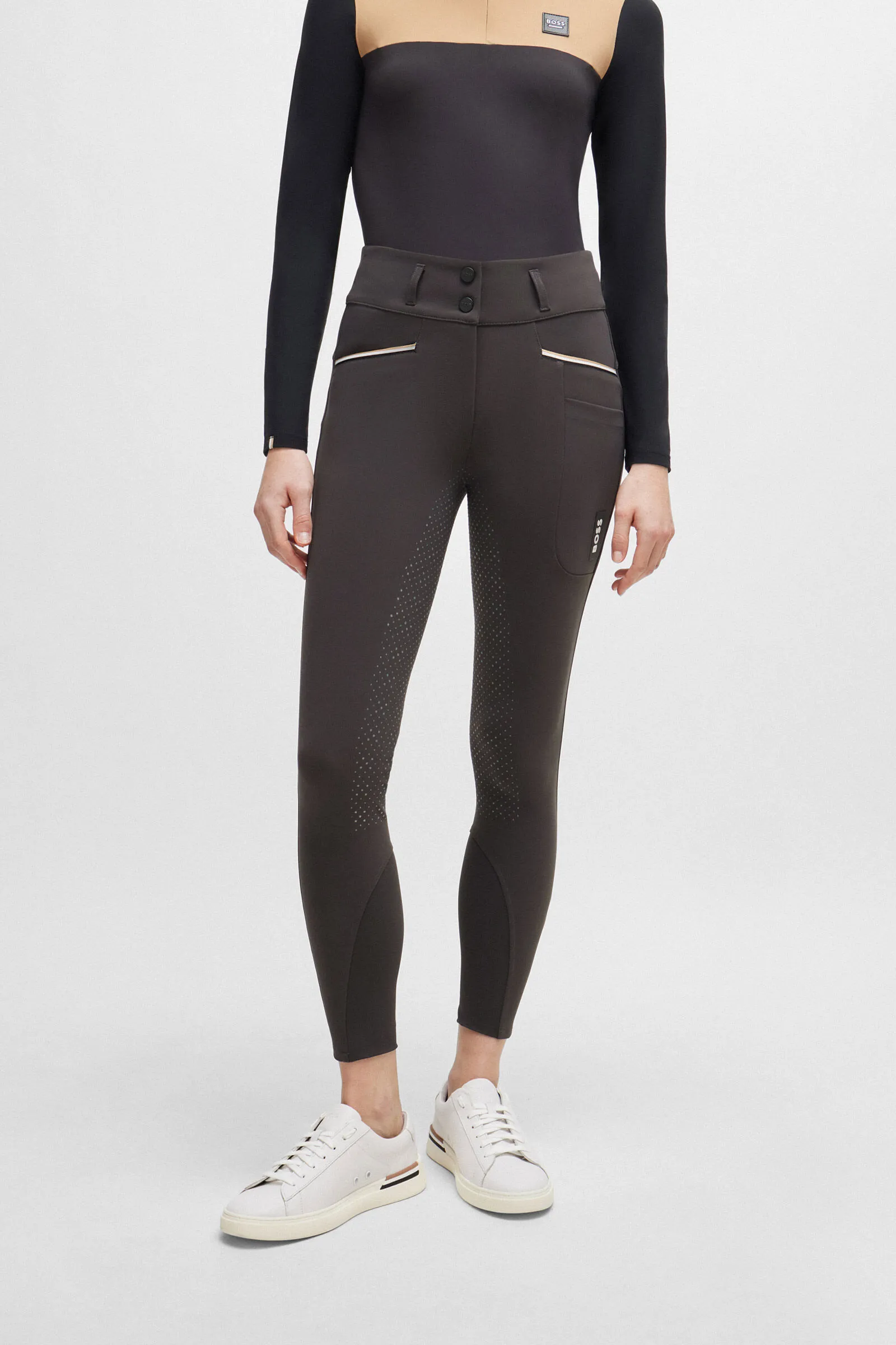 Boss Pantalones de Montar de Cintura Alta con Grip Completo Hailey