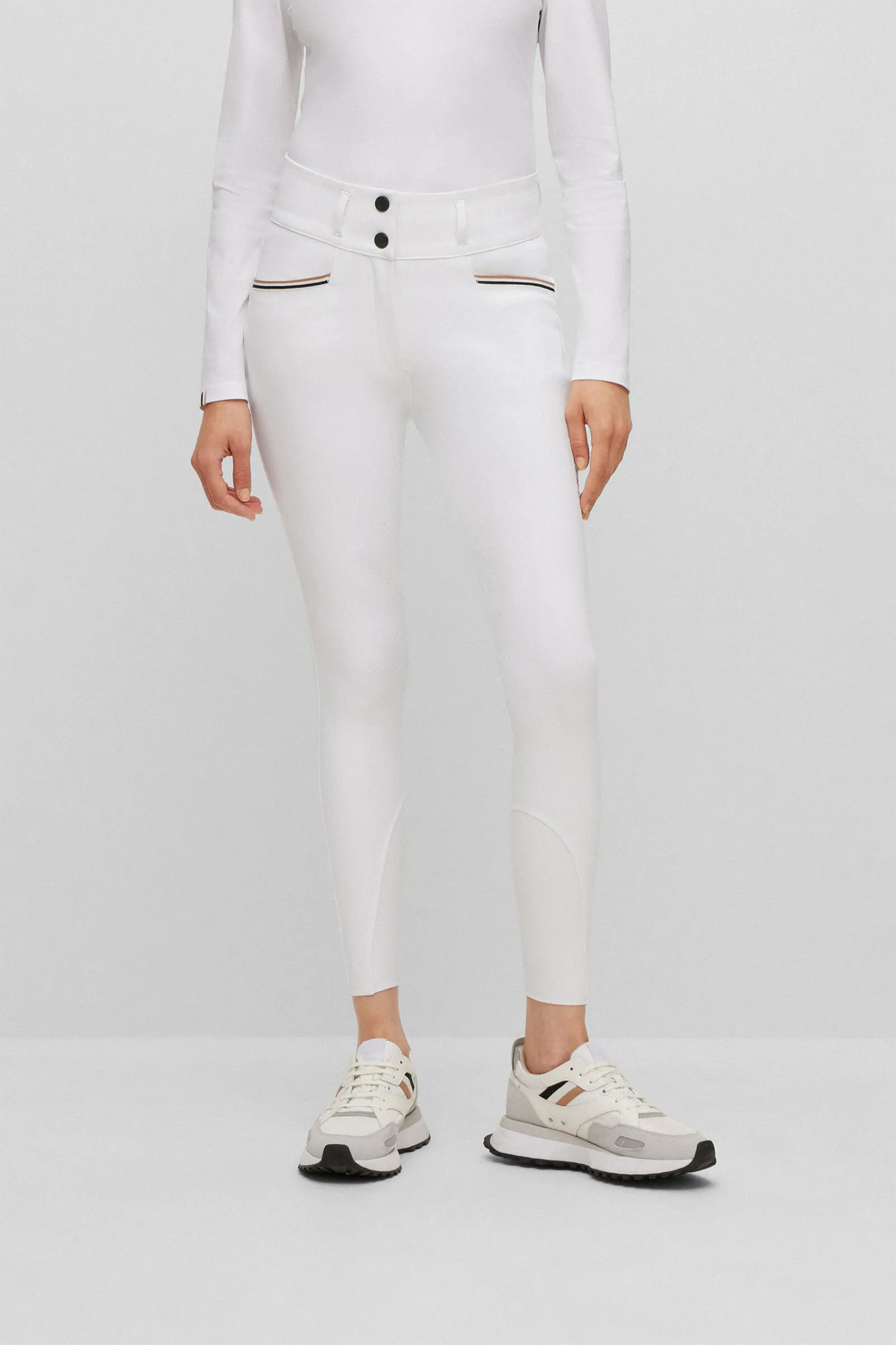 Boss Pantalones de Montar de Cintura Alta con Grip Completo Hailey