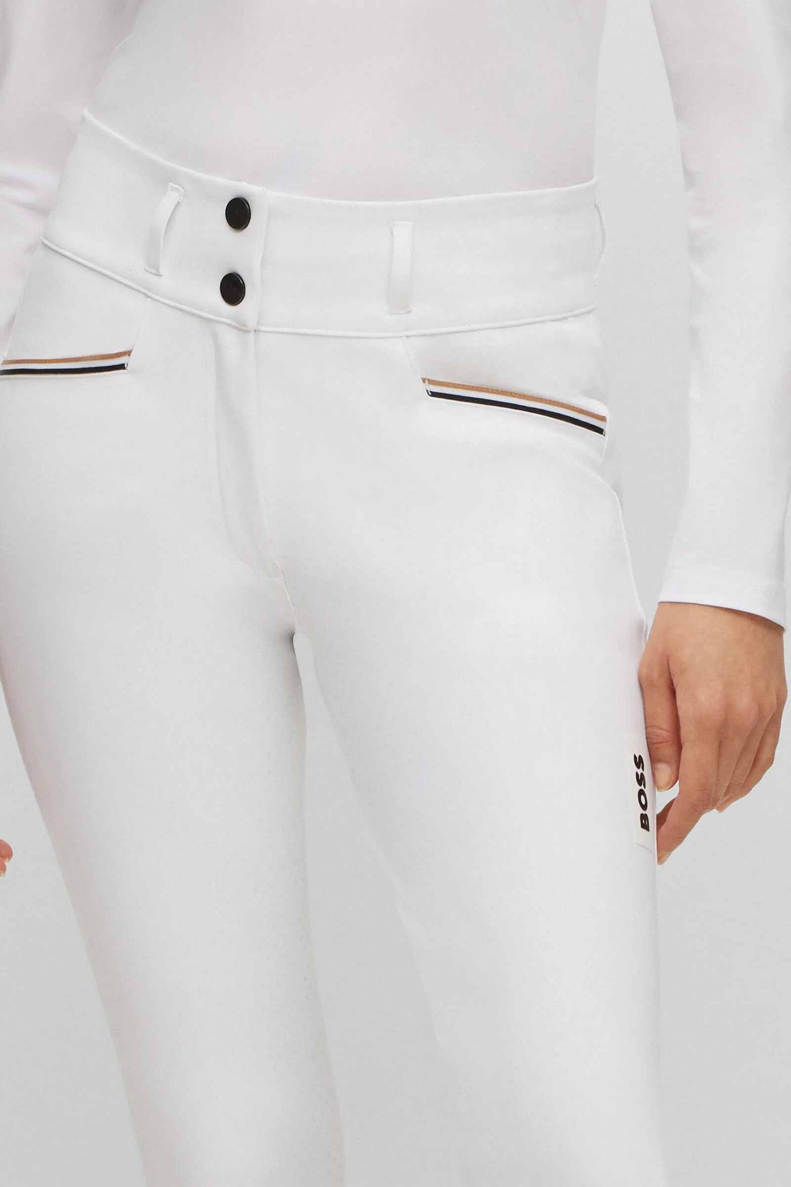 Boss Pantalones de Montar de Cintura Alta con Grip Completo Hailey