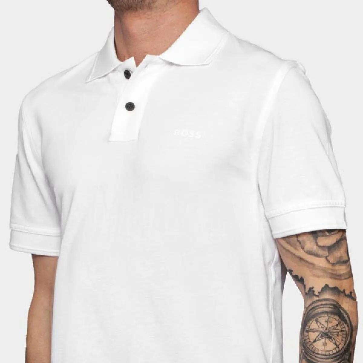 BOSS  POLO BLANCO