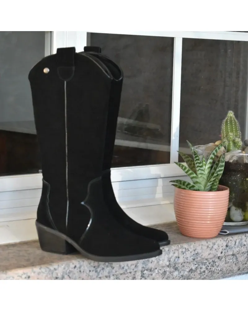 Bota campera de piel TOP3SHOES 20828