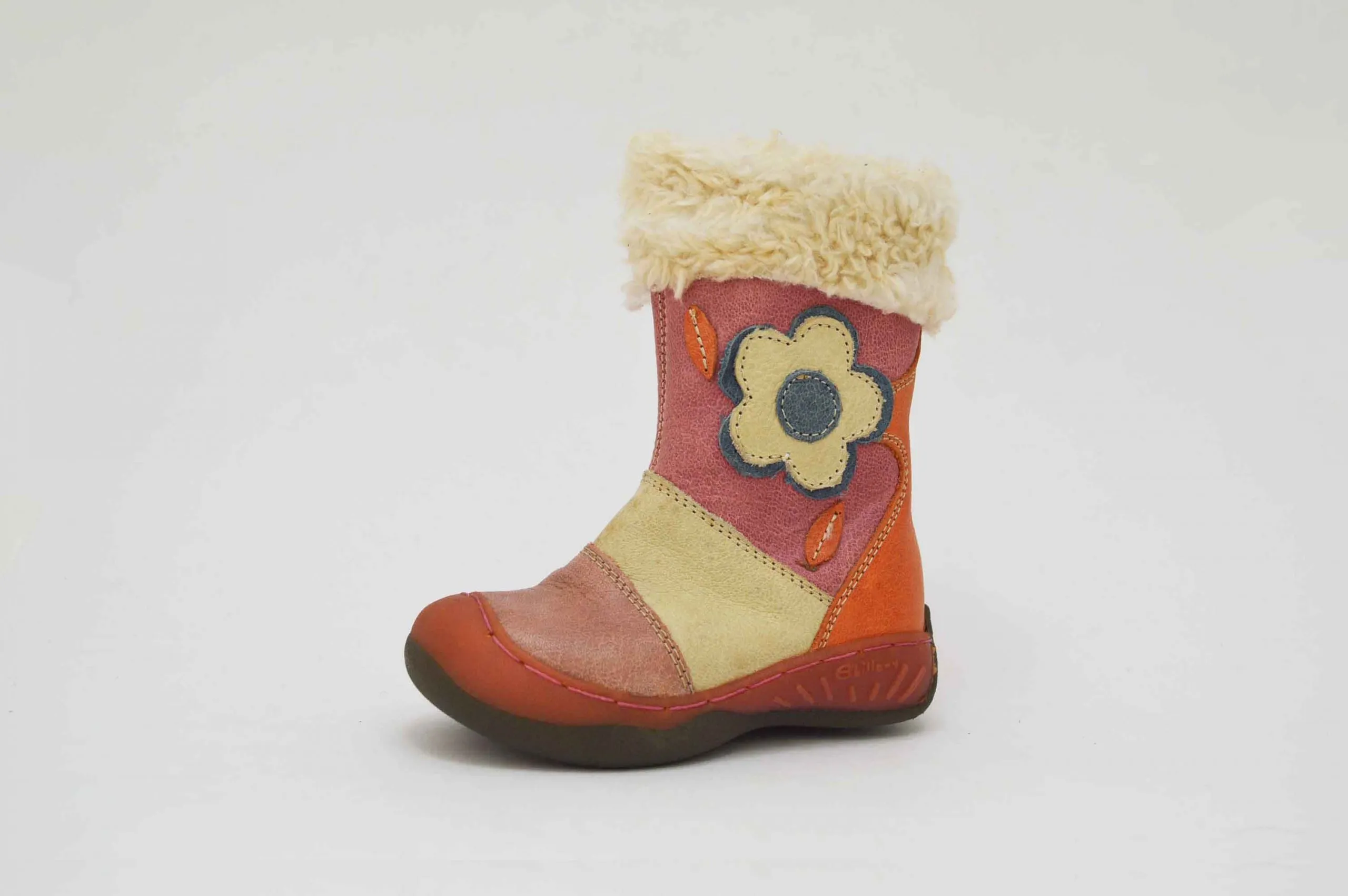 Bota con pelo niña