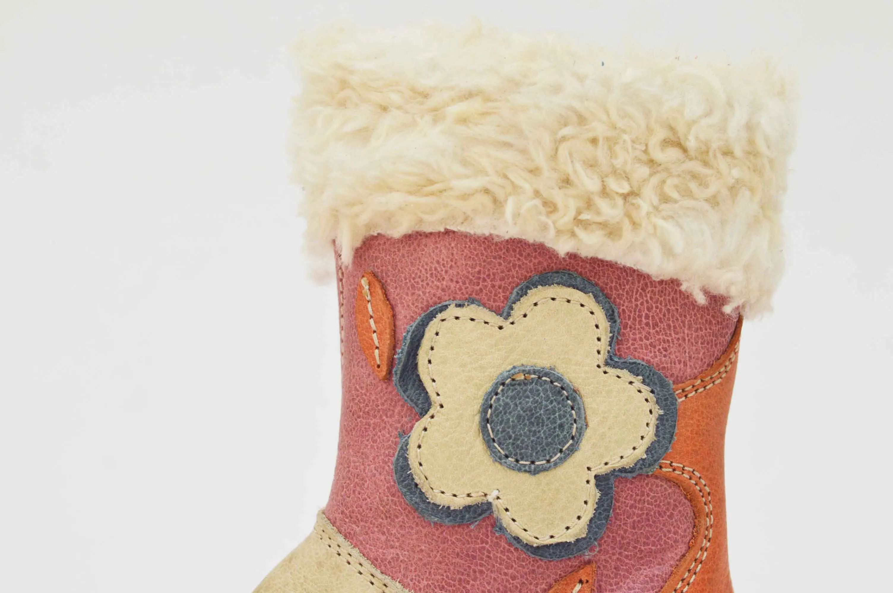Bota con pelo niña