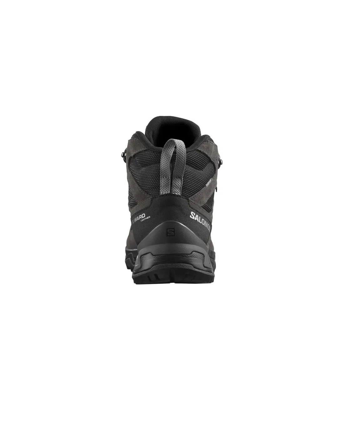 BOTAS DE MONTAñA SALOMON X WARD LEATHER MID GORETEX NEGRO/GRIS HOMBRE