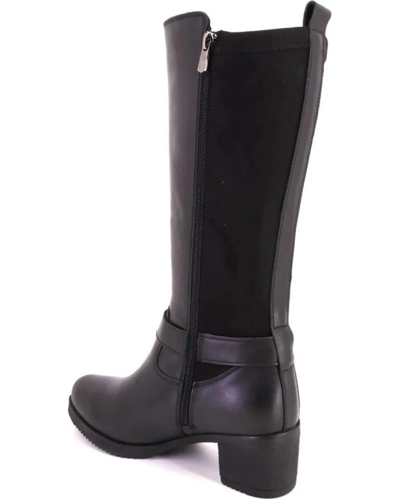 Botas TREINTAS  de Mujer L1107 BOTAS DE MUJER PIEL  NEGRO